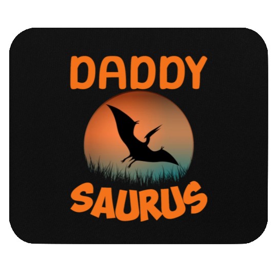 Daddysaurus Papasaurus Mouse Pads
