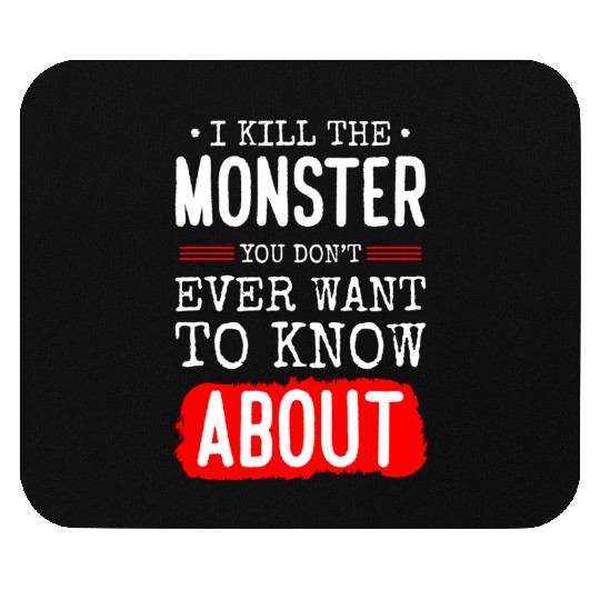 Evil Cute Little Sister Brother Mouse Pads