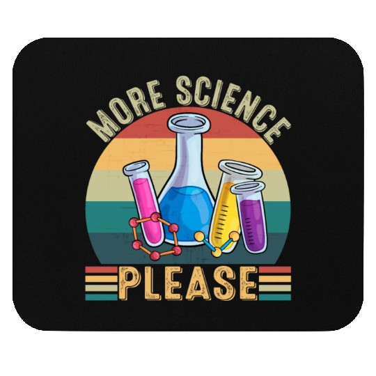 More Science Please Teacher Vintage Mouse Pads