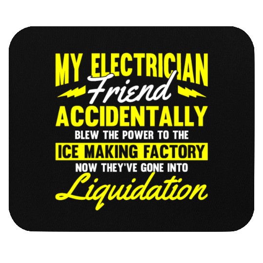 Electrician Electrical Engineer Lineman Mouse Pads