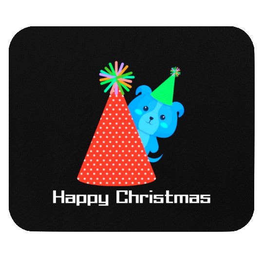 Happy Christmas,beautiful winter design Mouse Pads