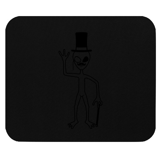Mr. Alien Waving Mouse Pads
