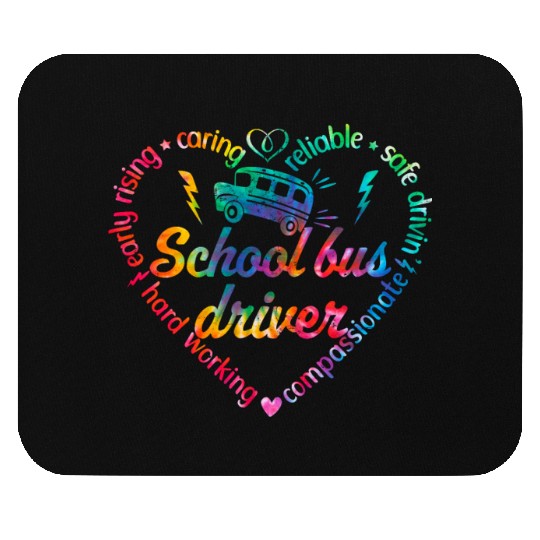School bus driver back to school Mouse Pads