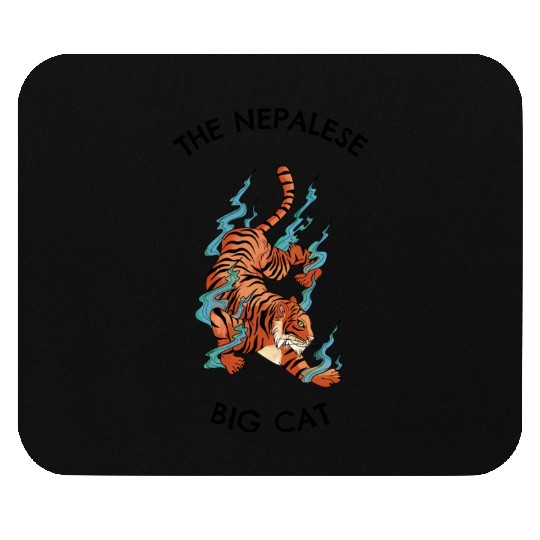 The Nepalese Big Cat. Mouse Pads