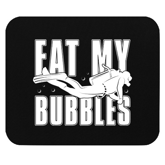 Scuba Diving Diver Mouse Pads