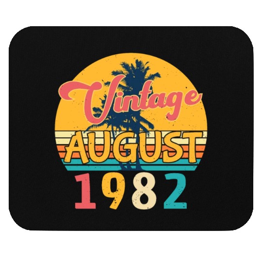 40th Birthday Of August 1982 Mouse Pads