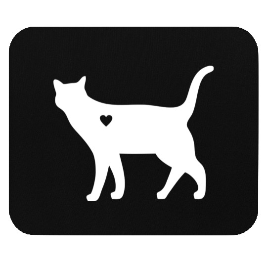 Cat Love Cute Cat For Cat Lovers Mouse Pads