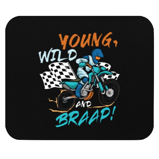 Dirt Bike Dirt Bike Riding Motocross Dirt Biking Mouse Pads