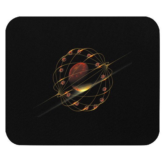 Science Lovers Planets Cosmic Outer Space Novelty Mouse Pads