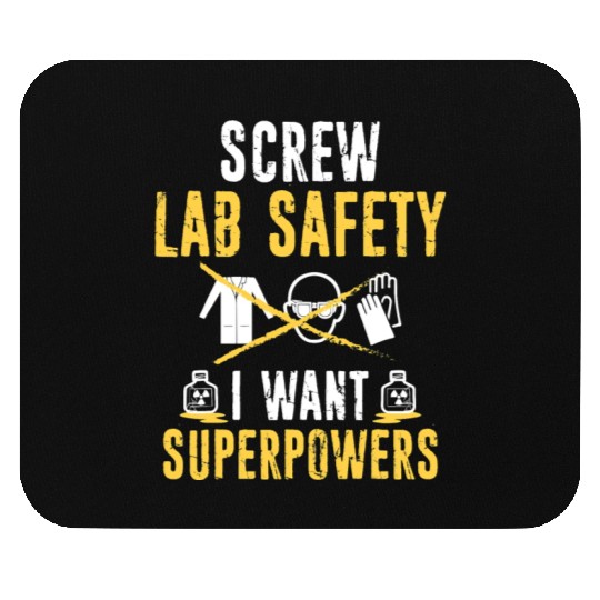 Biology Screw Lab Safety Biologist Chemist Science Mouse Pads