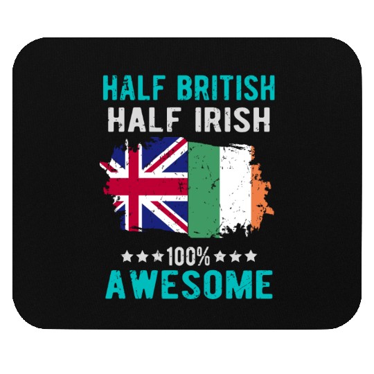Half British Half Irish Mouse Pads