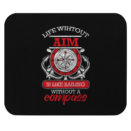 Sailing North Sea Anchor Mouse Pads