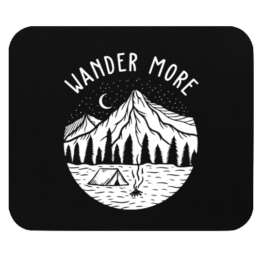Mountains Landscape Celestial Nature Camping Mouse Pads