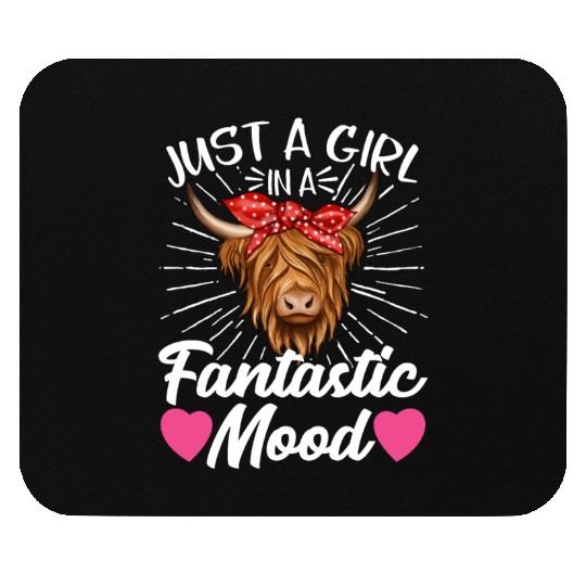 Scottish Highland Cattle Cow Mouse Pads