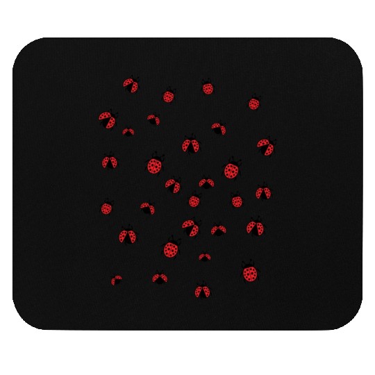 Ladybug or beetle Mouse Pads