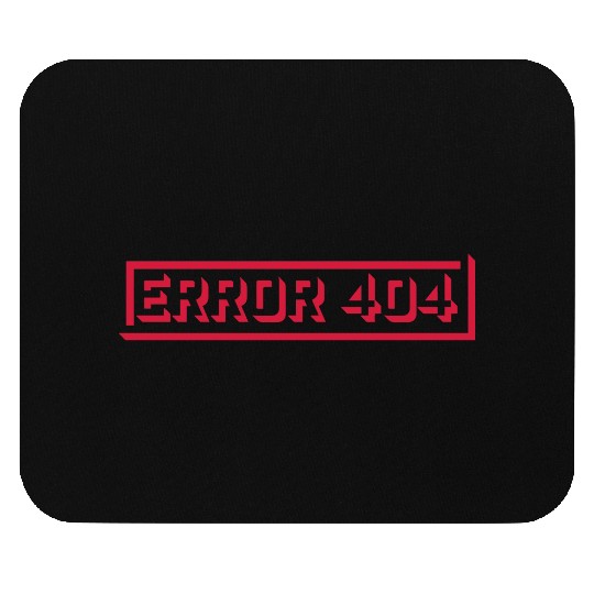 message error 404 computer Mouse Pads