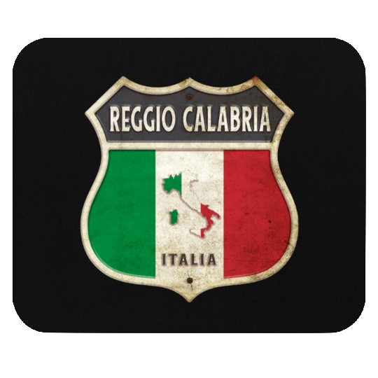 Reggio Calabria Italy coat of arms flags design Mouse Pads