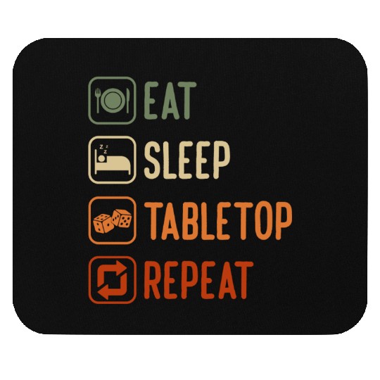 Tabletop Dice Parlor Game Mouse Pads