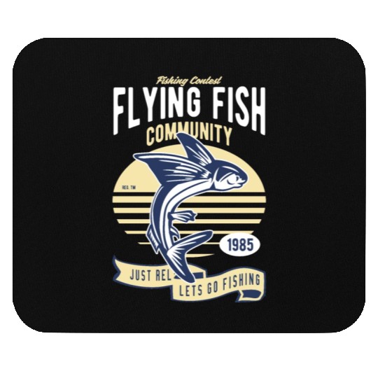 Flying Fish! Mouse Pads