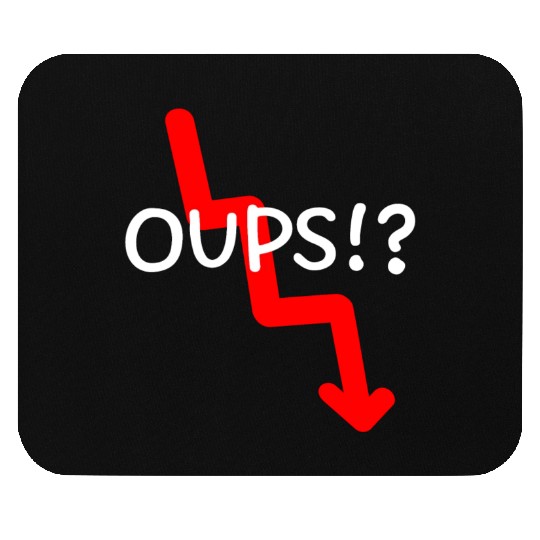 Market Crash Oups!? Mouse Pads