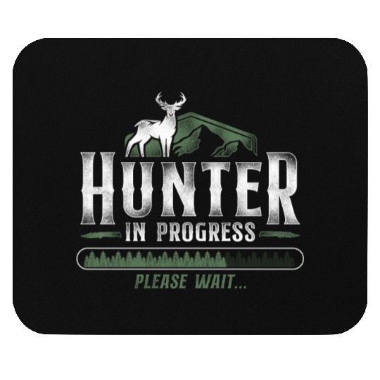 Buck Deer Hunting Hunter Vintage Mouse Pads