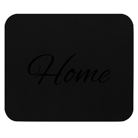 Home | Minimalist typography Mouse Pads