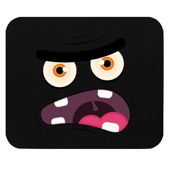 Monster Face Mouse Pads