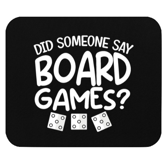 Funny Board Game Gifts For Men Women Card Gamer Mouse Pads