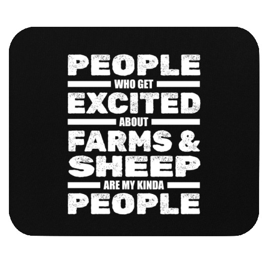 Sheep Farming Lamb Farmer Mouse Pads