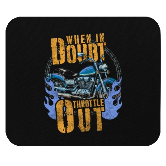 Motorcyclist Chopper Supermoto Cross Mouse Pads