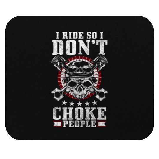Biker Chopper Husqvarna Motorsport Mouse Pads