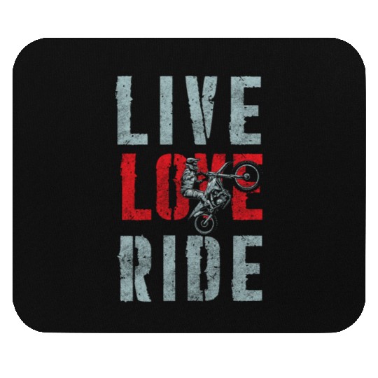Biker Hard Rock Racing Motocross Mouse Pads