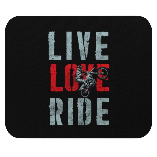 Biker Hard Rock Racing Motocross Mouse Pads