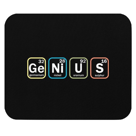 Funny Science Periodic Table Chemistry Teacher Mouse Pads
