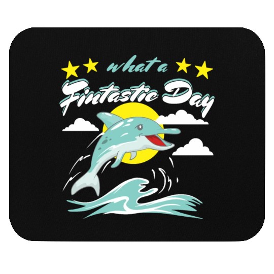 Fintastic Dolphin Mouse Pads