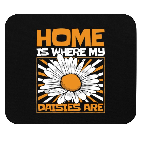 Daisy Garden Gardening Gardener Mouse Pads