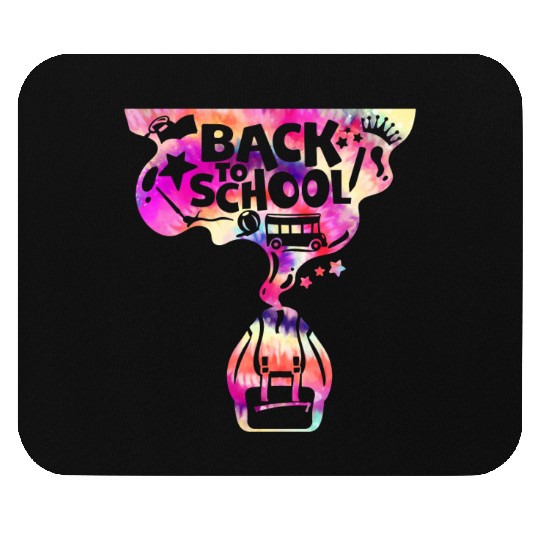 Backpack School Bus Back to School Mouse Pads