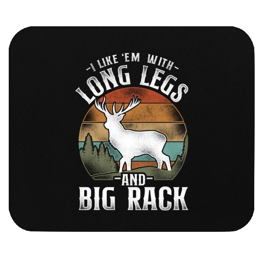 Buck Deer Hunting Hunter Vintage Mouse Pads