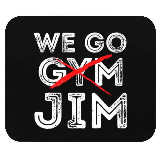 We Go Jim Mouse Pads We Go Gym Workout