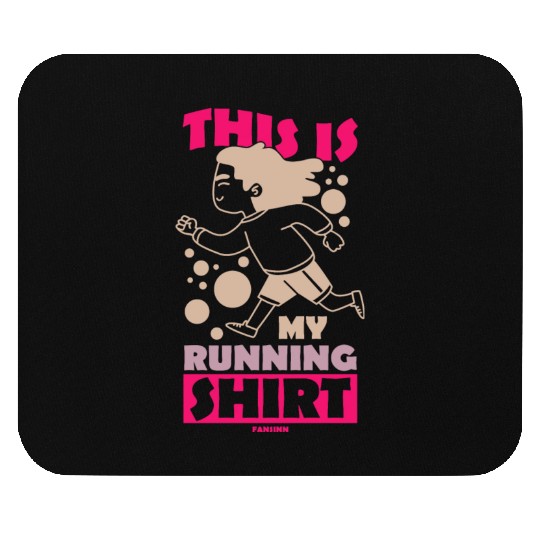Run jogging sport race training gift Mouse Pads