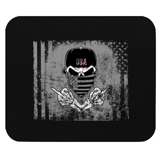 Wear American Warrior Mouse Pads