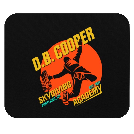 DB Cooper Skydiving Academy Mouse Pads