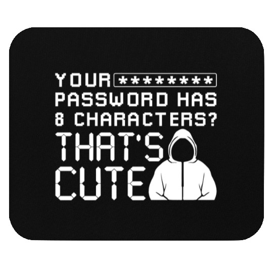Hacker Cyber Security Password Mouse Pads