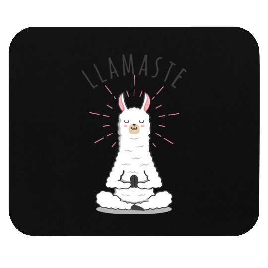 HALF MOON YOGA POSE Mouse Pads