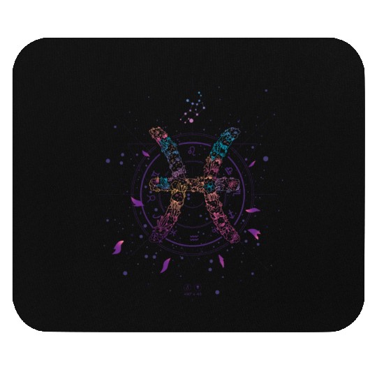 Pisces zodiac Astrology Pisces zodiac Astrology gi Mouse Pads