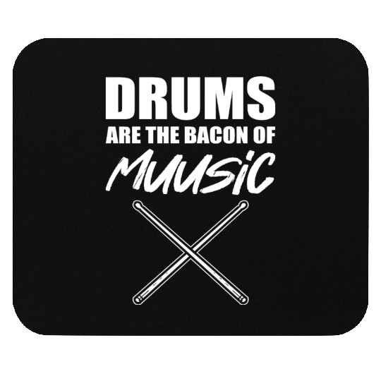 Bacon of Music Instrumentalist Gift Mouse Pads