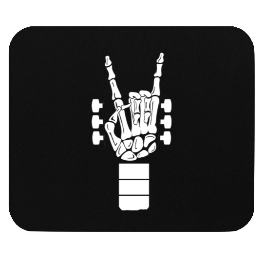 Metal Producer Skeleton Hand Guitar Mouse Pads