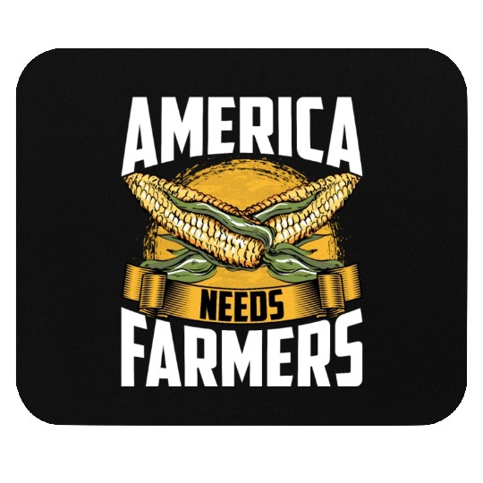 America Needs Farmers Agriculture Farmer Corn Mouse Pads