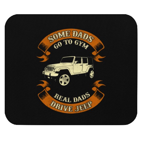Some dads jeep marge Mouse Pads