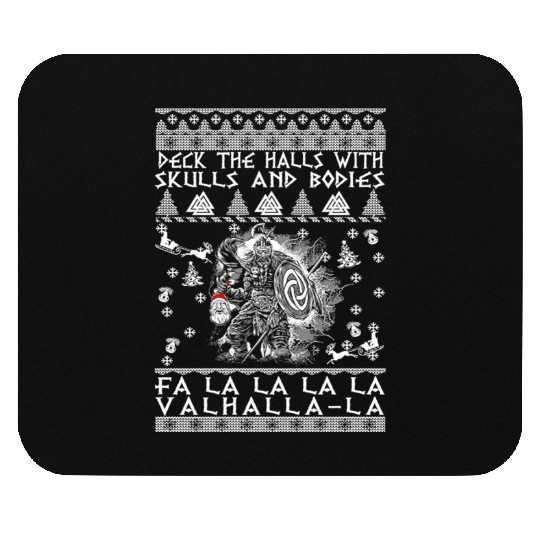Deck The Halls Fa Valhalla La Mouse Pads